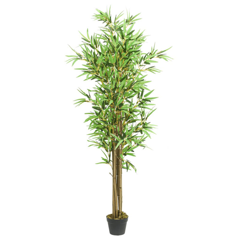 Faux Bamboo Tree in Pot, 180cm H x 18cm W