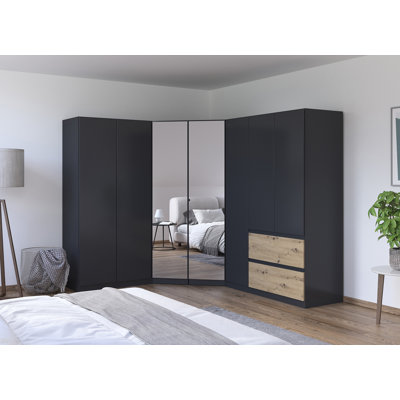 Wardrobe wardrobe set COSTA handle-less front, push-to-open