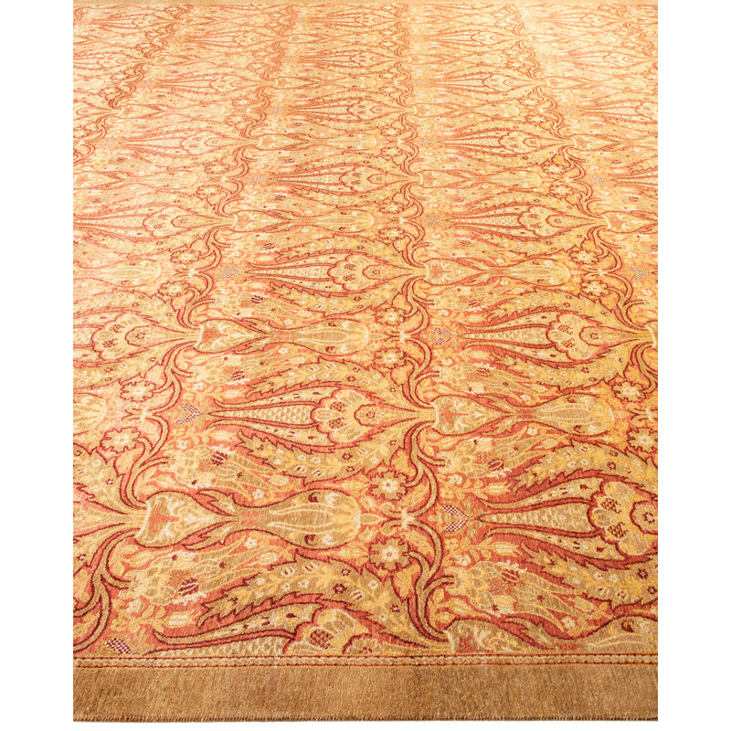 Classic One-of-a-Kind 10' 4" X 14' 0" Hand Knotted Area Rug