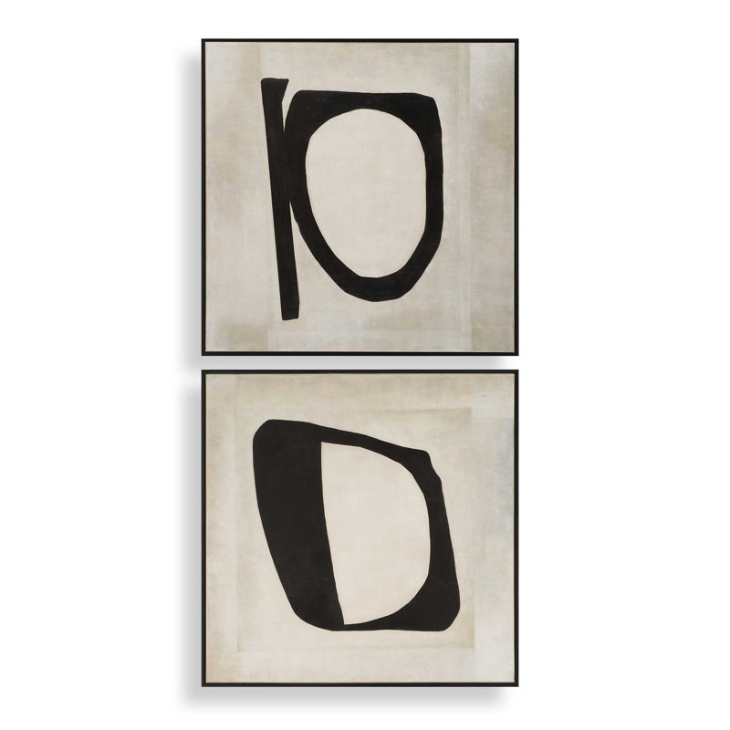 Uttermost Characters Abstract Art Set/2
