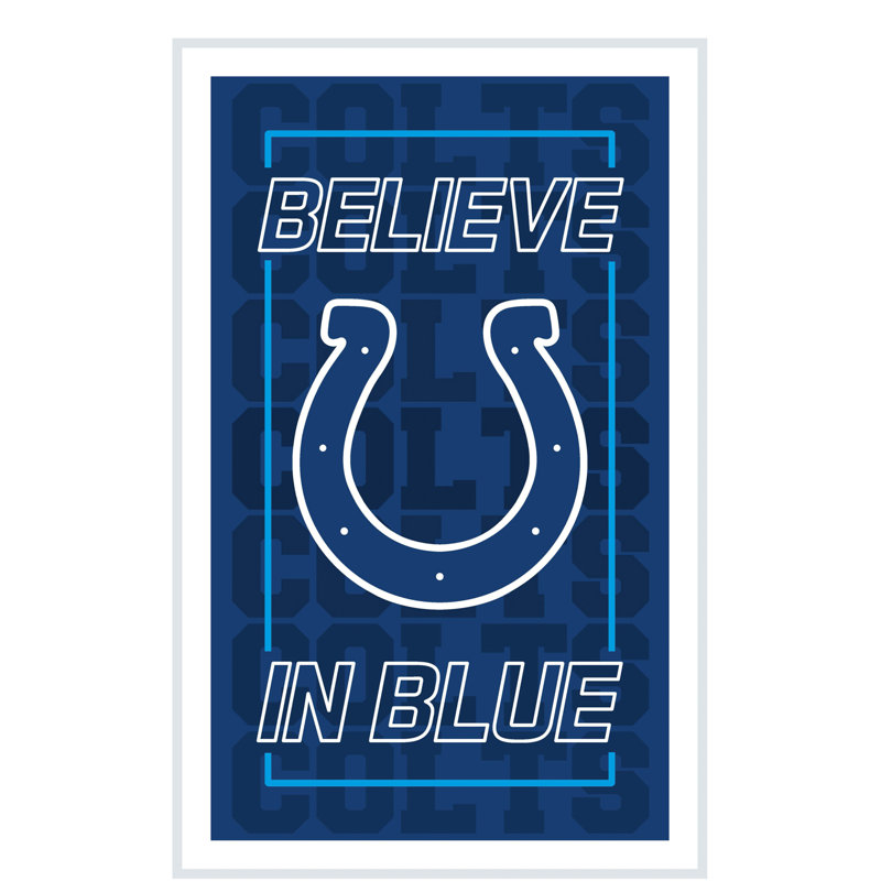 Enseigne murale NFL NeoLite, Colts d'Indianapolis