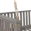 Balancelle de patio en bois pour lit simple avec patio-130038404