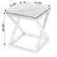 Braylon Marble & Wood End Table-585871977