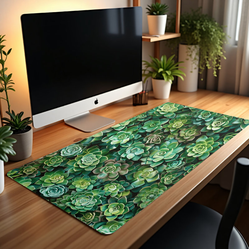 Polyester Desk Pad, 31.5x15.5
