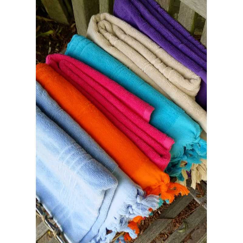 Anneliese 100% Cotton Bath Towel, Turquoise
