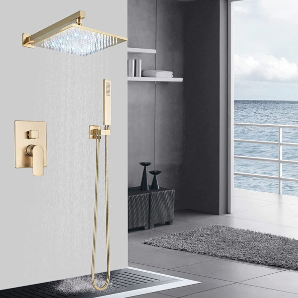 Senlesen Complete Shower System with Rough in-Valve | Wayfair