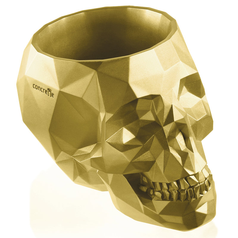Handmade Pot Planter, Classic Gold
