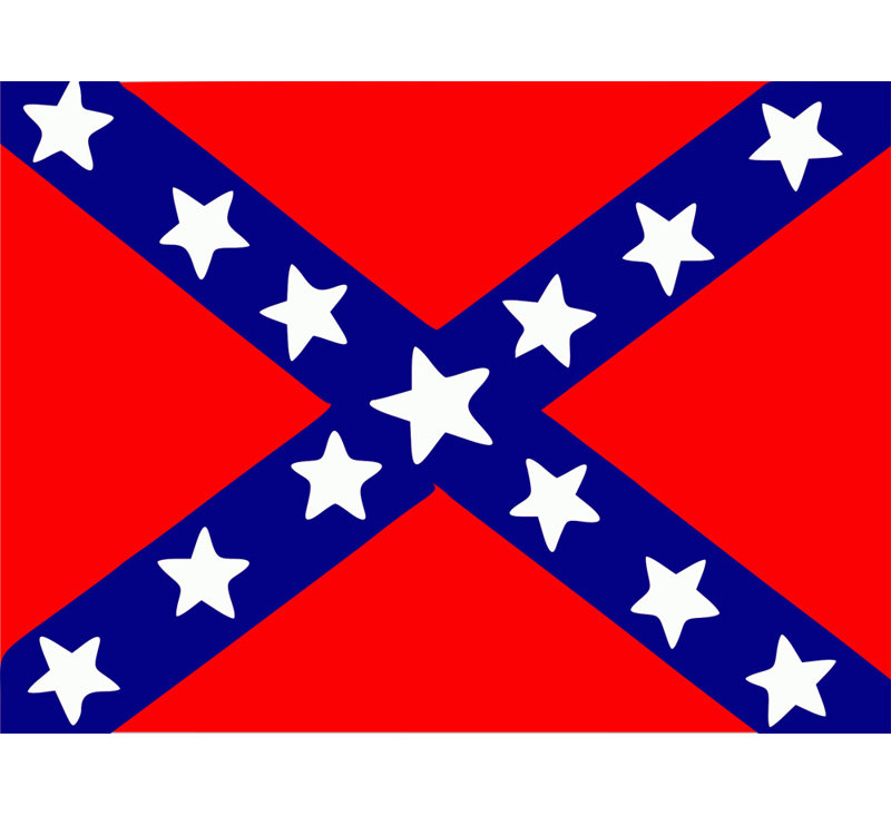 Drapeau du 26th Texas Cavalry Regiment, H 18 po x l 24 po