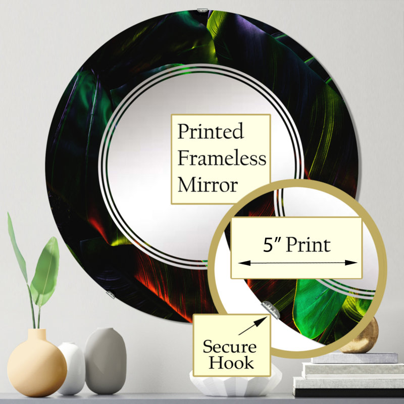 Miroir de salle de bain sans cadre, 24 po x 24 po