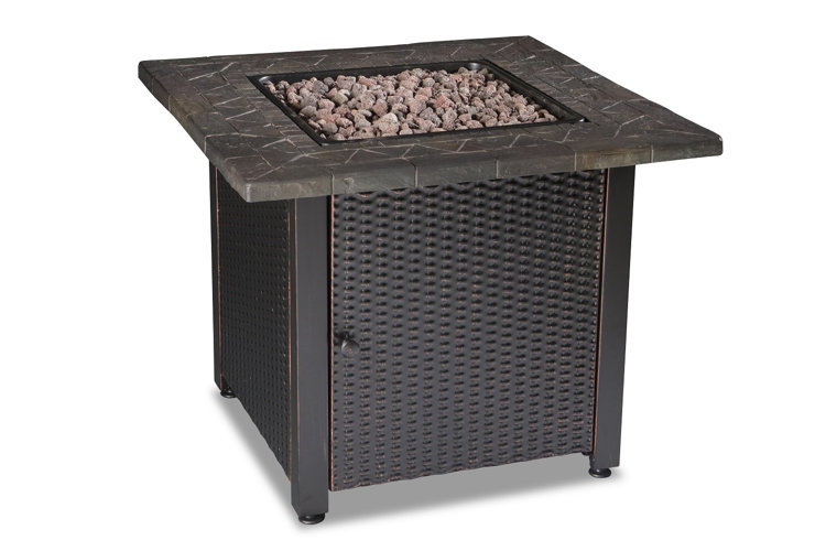 outdoor fire pit table