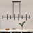 8 - Light Dimmable Industrial Kitchen Island Linear Chandelier for Pool Table Dining Room-430712879-433209134