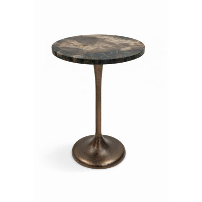 Fossilised Petrified Wood Accent Table