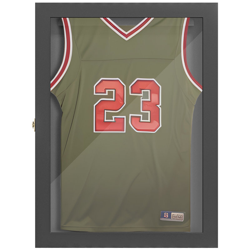 Jersey Display Case, 35" H x 3" W x 28" D