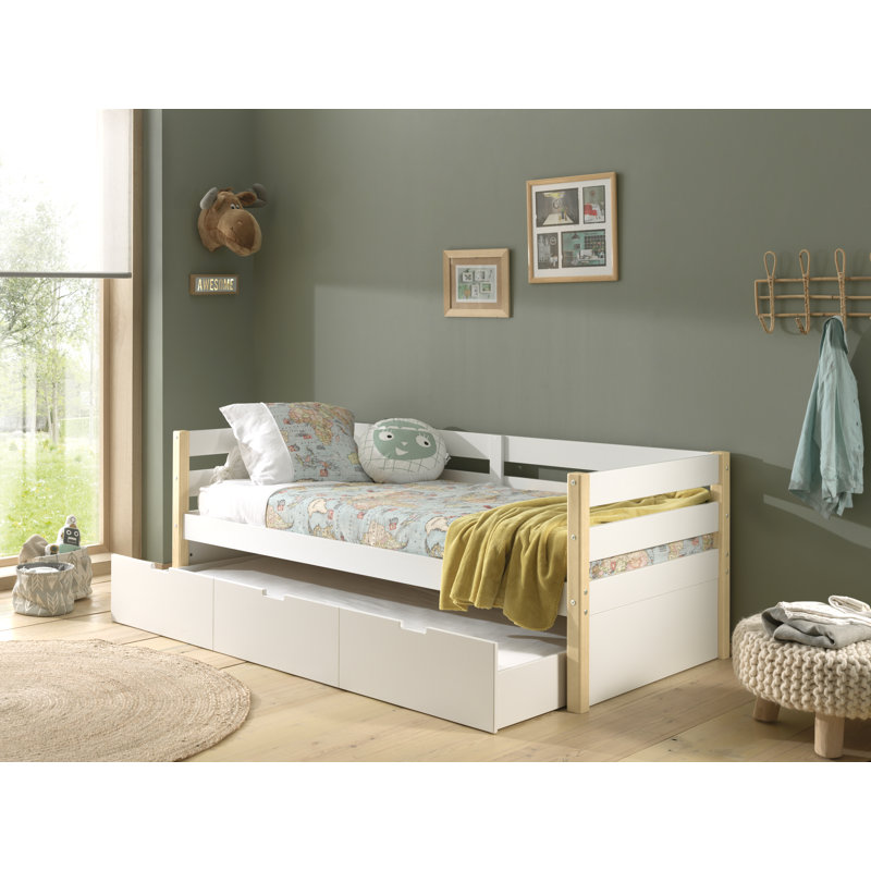 European Single (90 X 200 Cm) Standard with Storage Included with Trundle Included