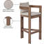 Tabouret de bar d'extérieur rembourré en tissu Newport Glenmore-1463650864