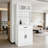 Freestanding Pantry Cabinet with Doors
