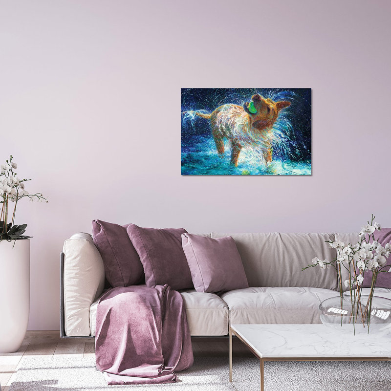 «The Juggler» par Iris Scott - impression non encadrée, H 16 po x l 24 po x P 0,25 po