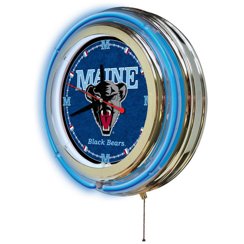 Horloge murale 15 po NCAA, Maine
