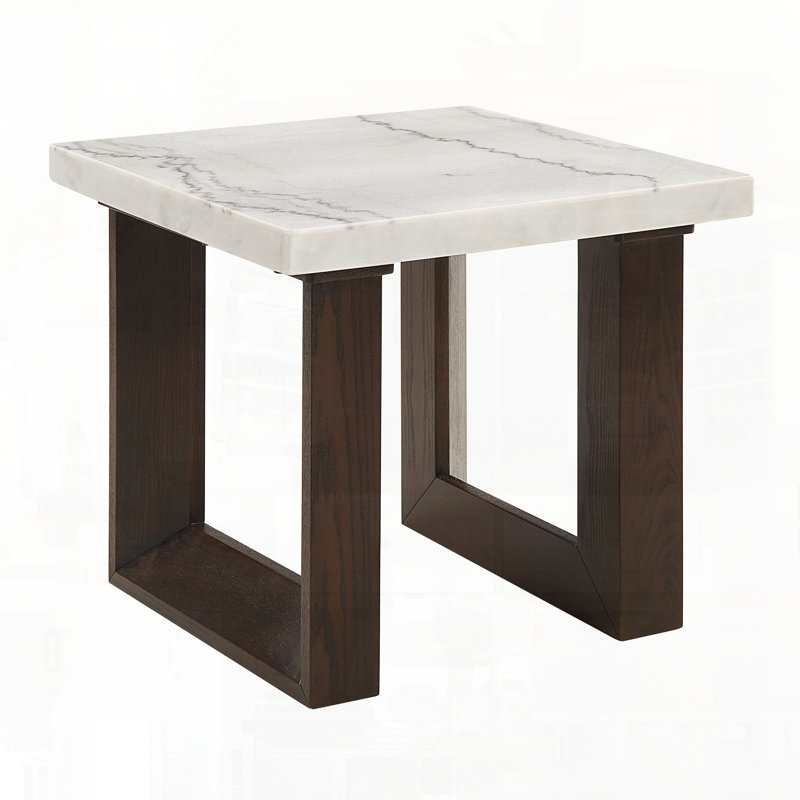 Table de bout en marbre naturel