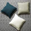 Coussin décoratif en lin délavé avec bride  20 po x 20 po-1915036378