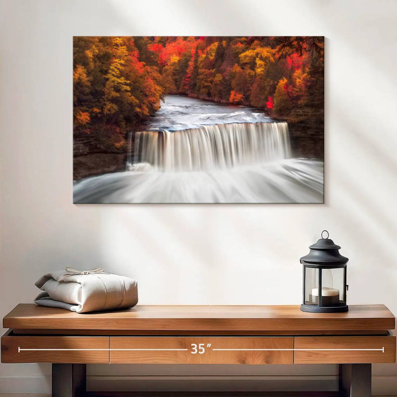Alvord Tahquamenon Falls en automne, H 16 po x l 24 po