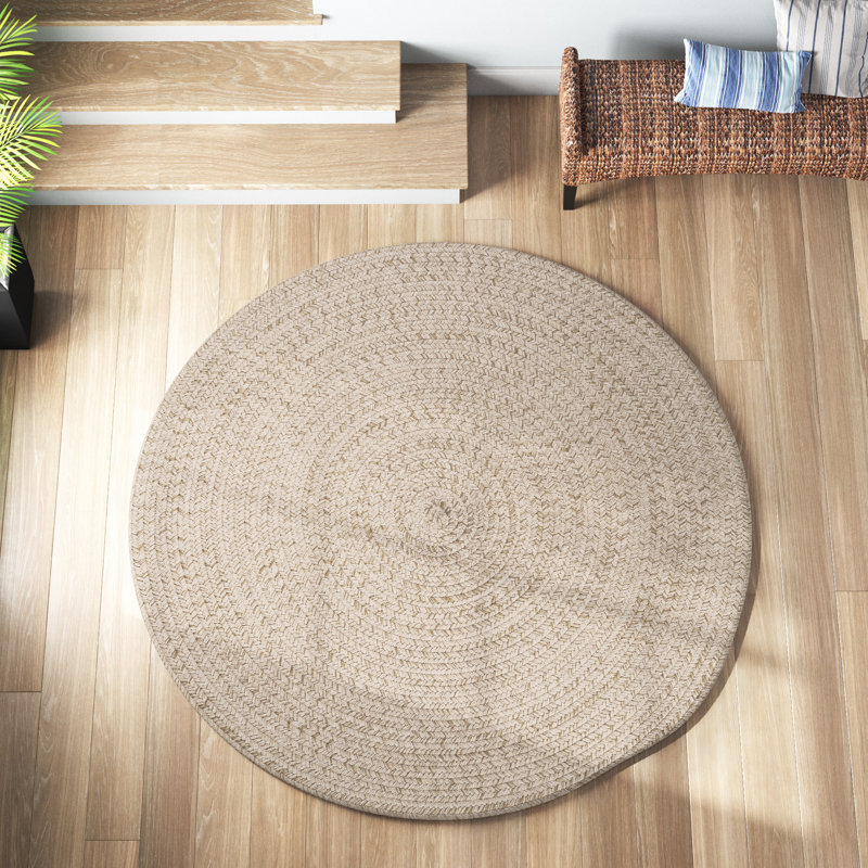 Tapis réversible en laine Madrid, Rond 8 pi