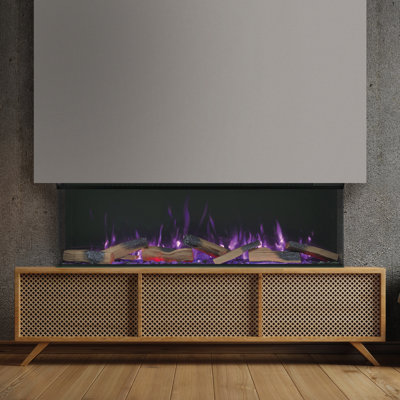 Butcher Belfry Heating Black Electric Fireplace