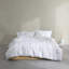 Ensemble d'édredon réversible en coton Calvin Klein Wildflower Beige-126657909-110428716