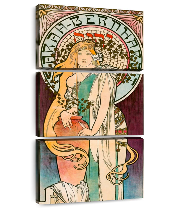 La Samaritaine 1897, 32" H x 15" W