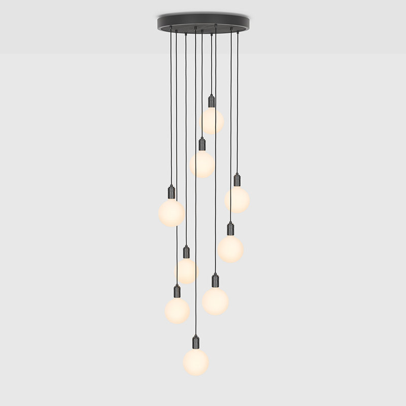 Sphere IV 9 - Light Pendant, Graphite