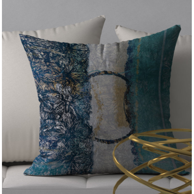 Housse de coussin carrée/insert, 18 po x 18 po