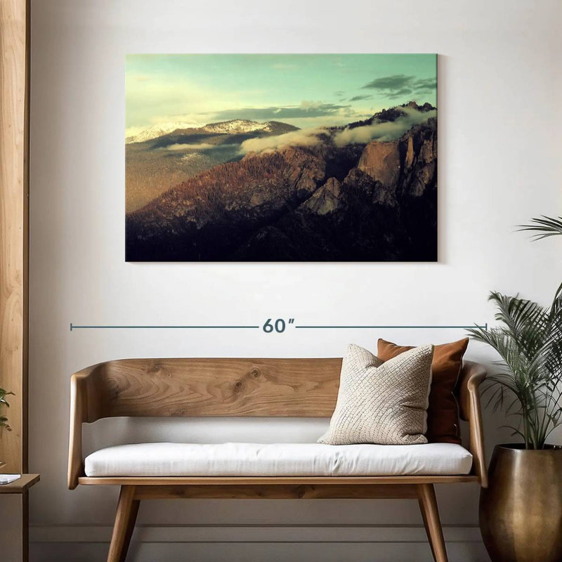 Vue panoramique du sommet d'Alvord, H 30 po x l 45 po
