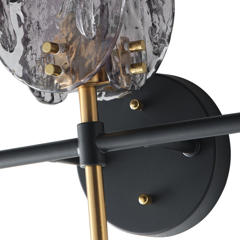 3-Smoke gray dimmable glass mirror headlights