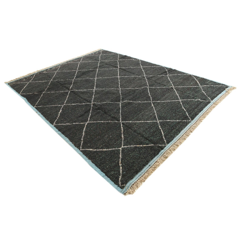 Tapis noir 8 x 11 Ottilie