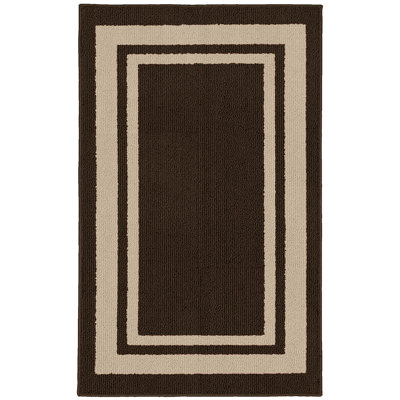 Tapis brun / beige Ertan