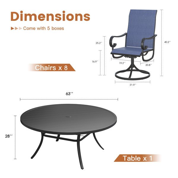 Dimensions du produit