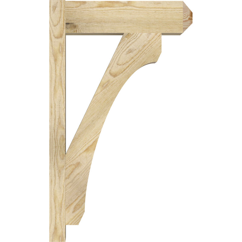 Legacy Craftsman Perspectives, P 18 po x H 30 po, Cèdre rouge de l'Ouest de 8 po (sciage brut)