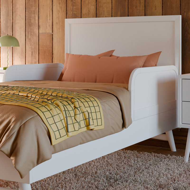 Twin/Full Bed Guardrail, White