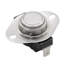 Interrupteur de fin de course 90 ° à remise à zéro manuelle de thermostat de sécurité pour pièces entières amélioré - pièce de rechange n ° 487231784 - de remplacement et compatible avec certaines sécheuses Wascomat et Electrolux Professional