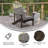 Bayfield All-Weather Poly Resin Wood Adirondack Chair-88681498