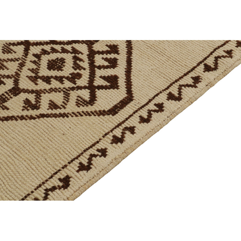 Tribal One-of-a-Kind 3'4" X 12' Hand Knotted Area Rug