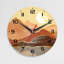 Horloge murale, décoration de cuisine silencieuse de 10 pouces sans tic-tac