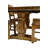 Fyn Solid Wood Dining Table-1505488555