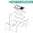Napoles Utility Sink Complete With Faucet Included, Freestanding Base With Legs, Laundry Tub With Deep Stainless Steel Basin, Modern Multi-Purpose Sink For Kitchen, Laundry Or Utility Room