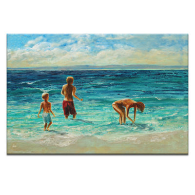 Last Paddle by Jennifer Webb - Wrapped Canvas Print