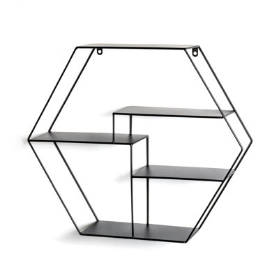 Tolentino 5 -Piece Hexagon Tiered Shelf