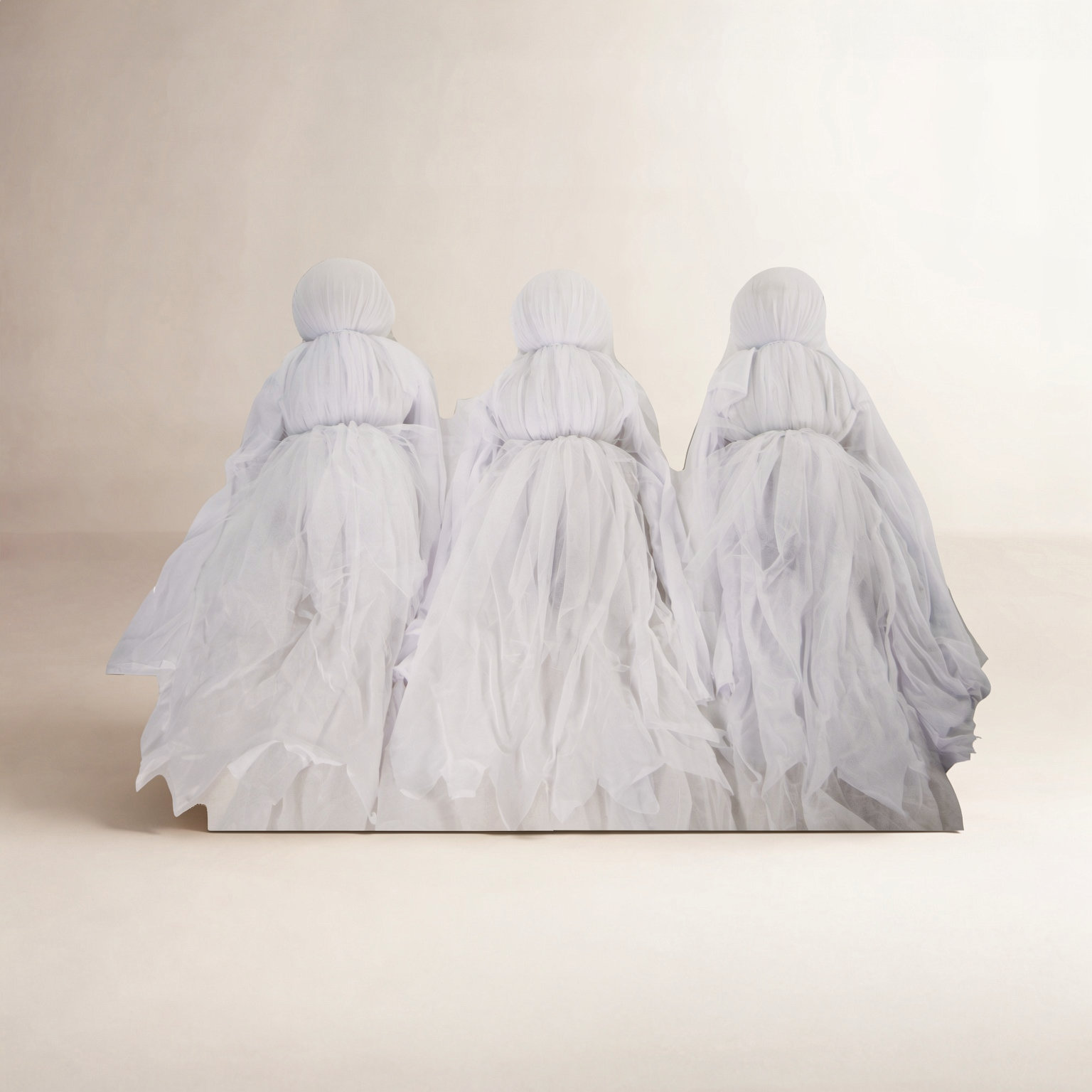 Light-Up Ghost Trio Lawn Decoration