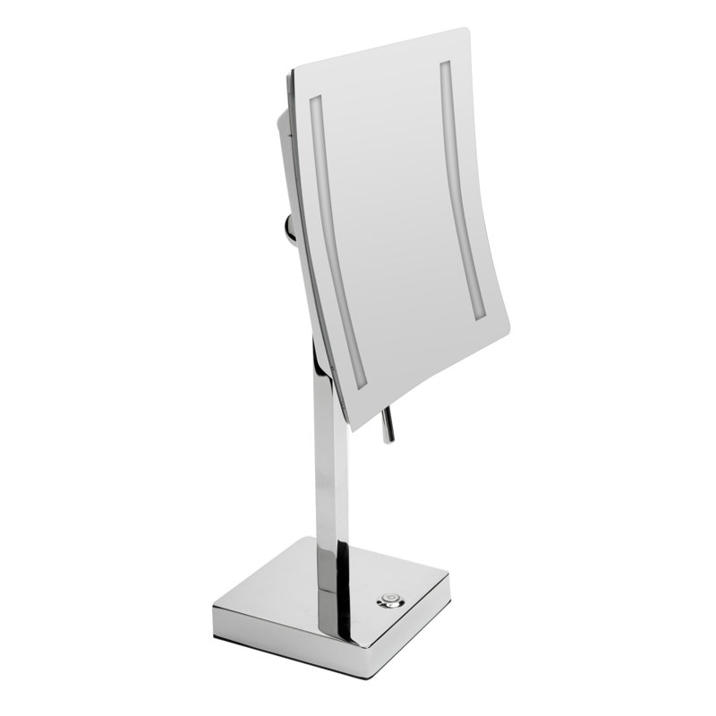 Concave Mirror, Polished Chrome