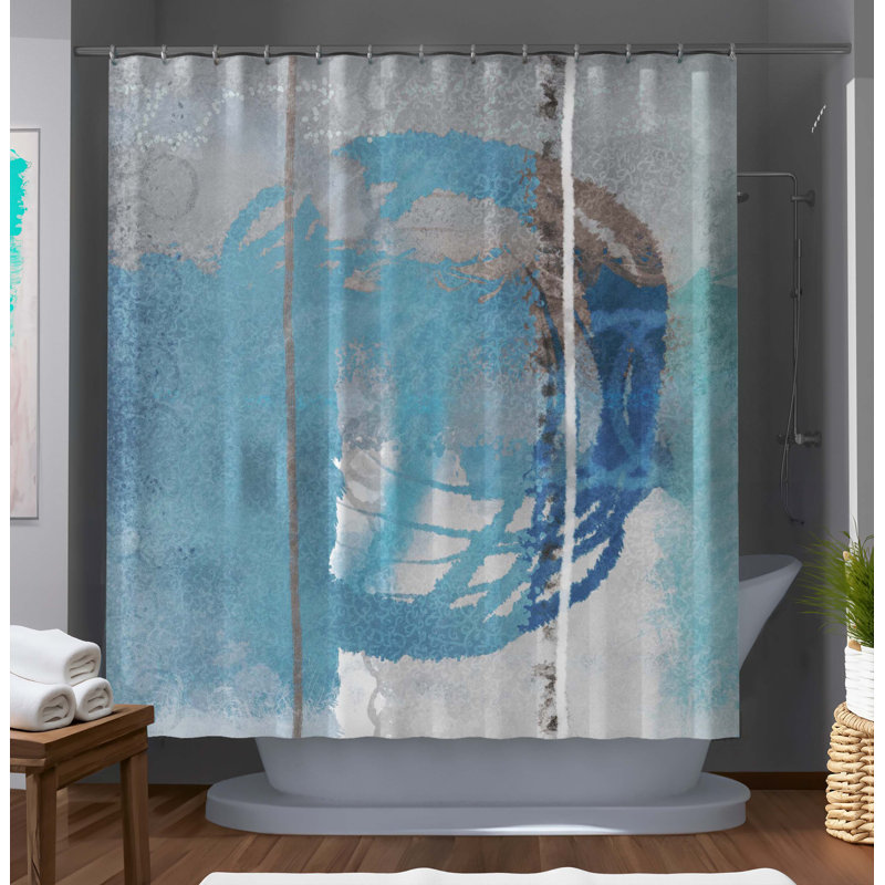 Drool Dynamic Designer Shower Curtain