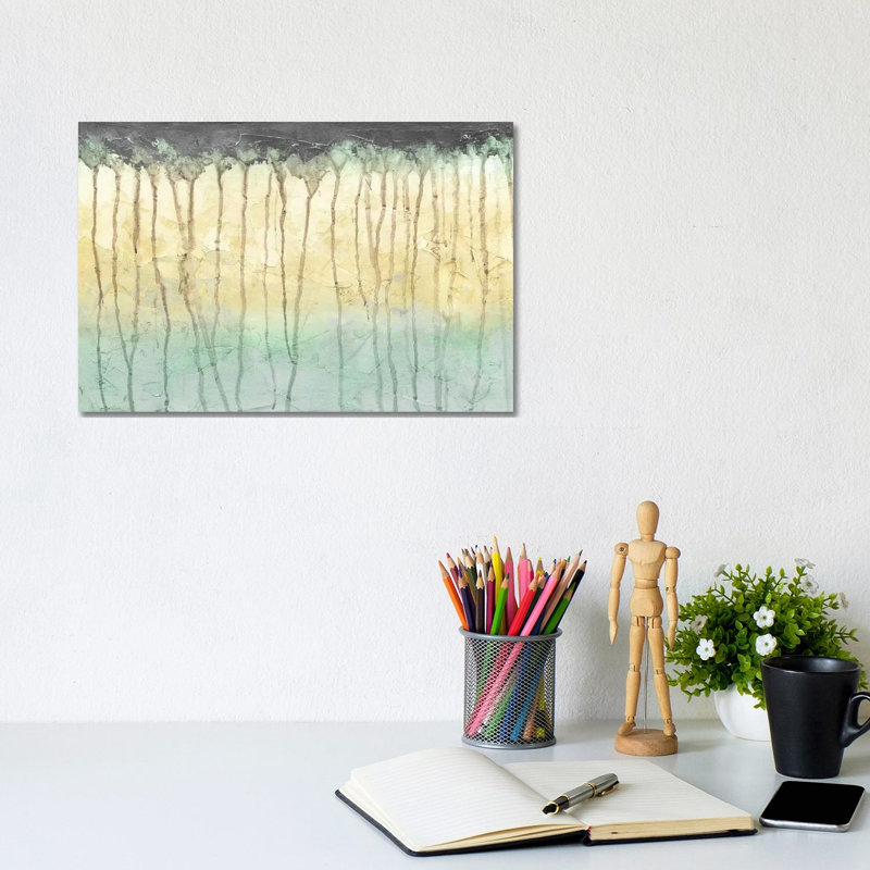 Treeline Light I by Jennifer Goldberger - Wrapped Canvas Print, 20.32 cm H x 30.48 cm W